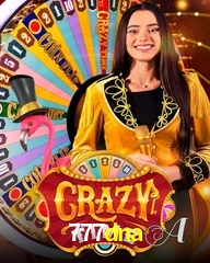 Crazy Time live game no 777dna cassino com entretenimento ao vivo para jogadores do Brasil
