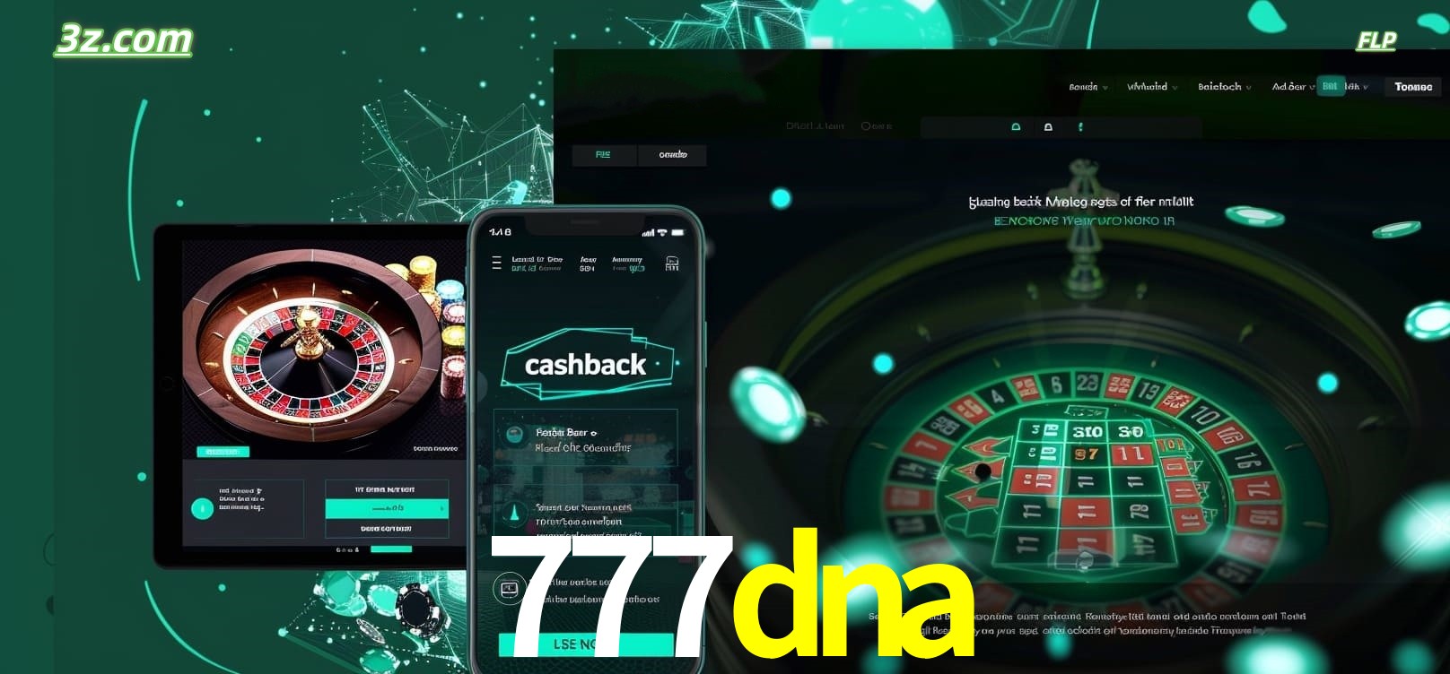 Jogue roleta em dispositivos móveis e desktop com 777dna